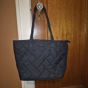 Lug Skyliner Quilted Tote Bag - Heather Indigo